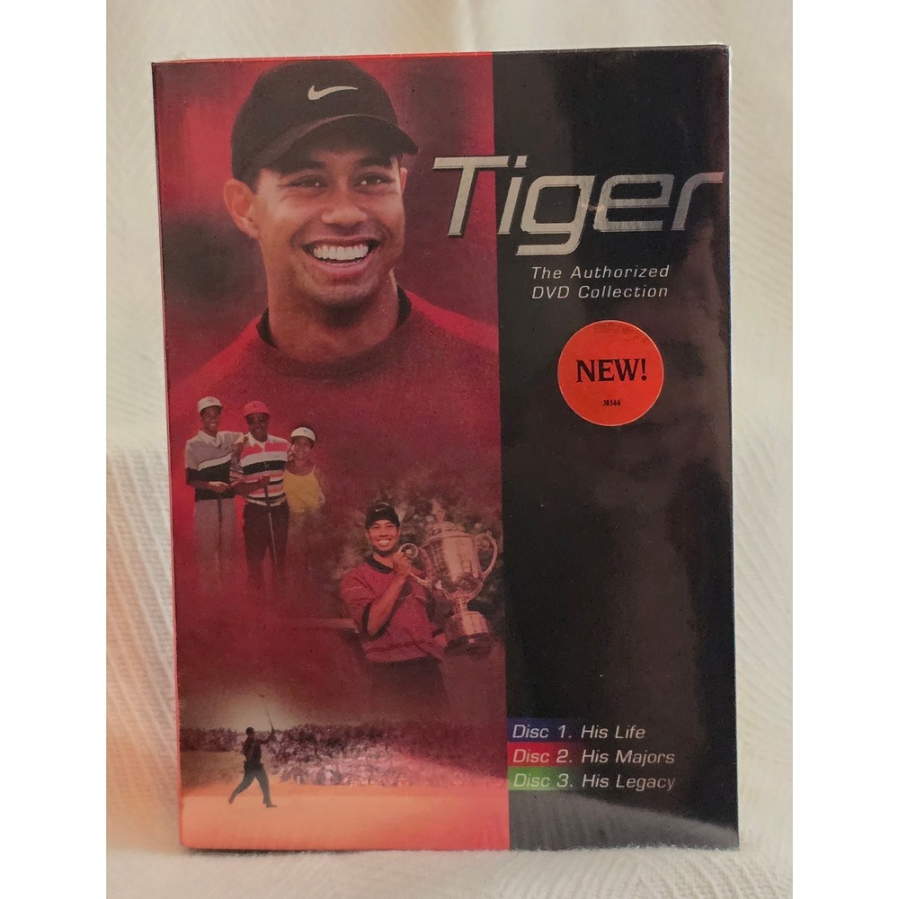 TIGER~HIS LIFE*HIS MAJORS*HIS LEGACY*BRAND NEW & SEALED